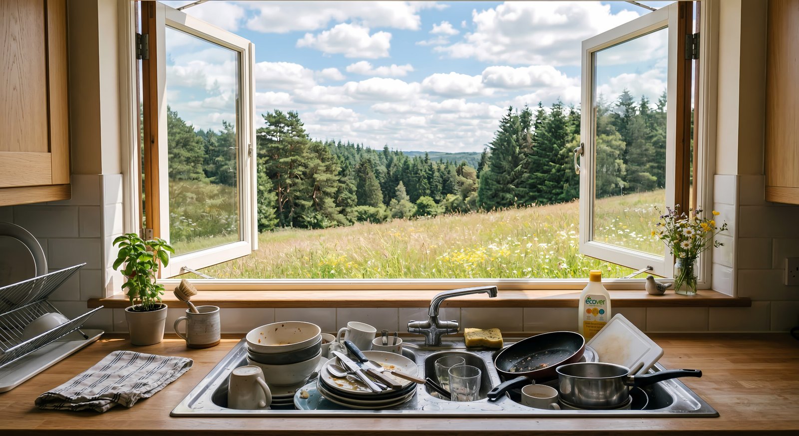 God Spoke While I Was Doing the Dishes